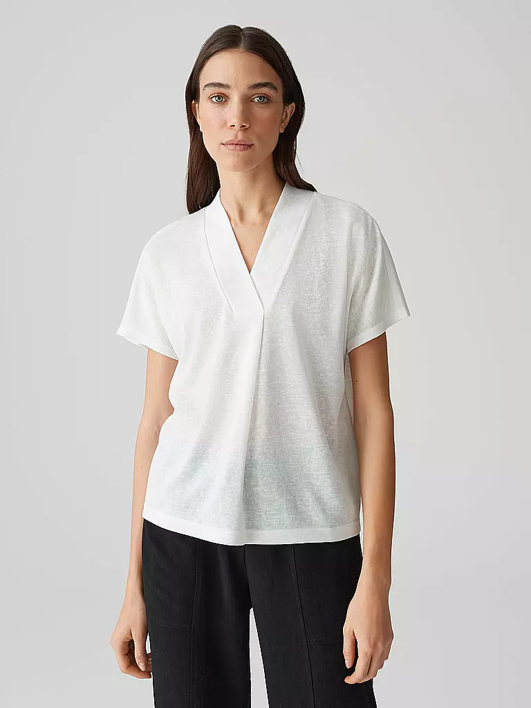 OPUS | T-shirt SANZE | Crema