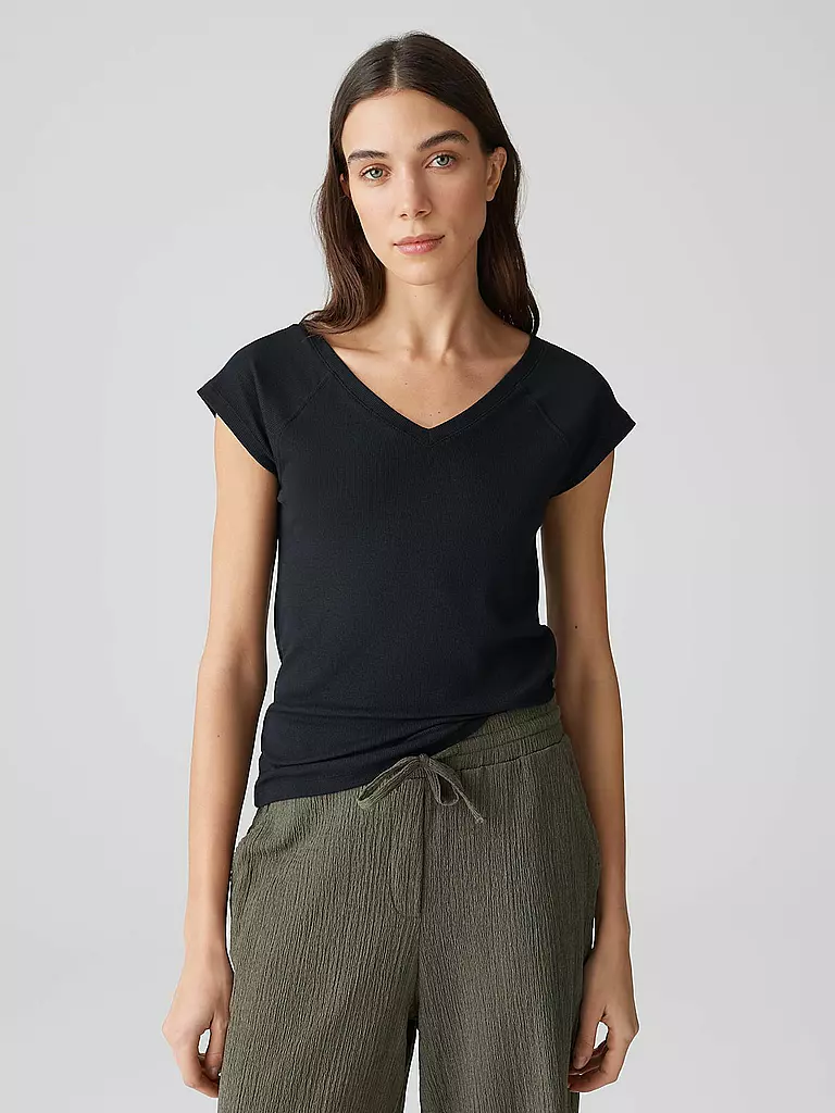 OPUS | T-Shirt SAVELLA | Blu scuro