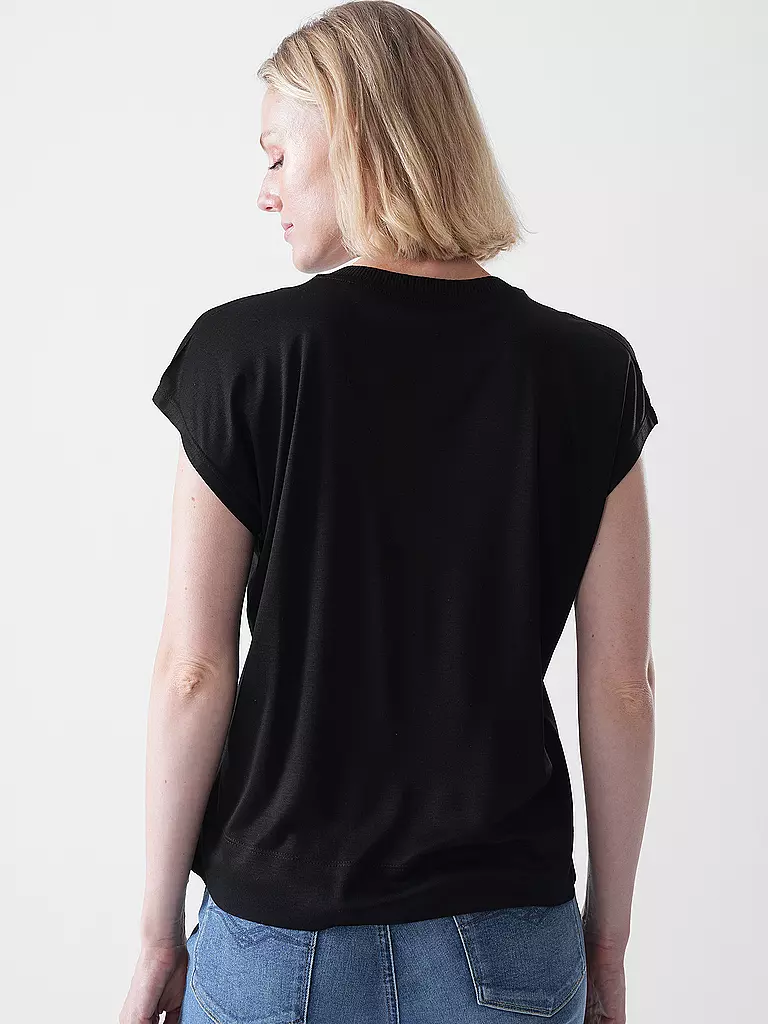 OPUS | T-shirt SAVILCHEN | Nero