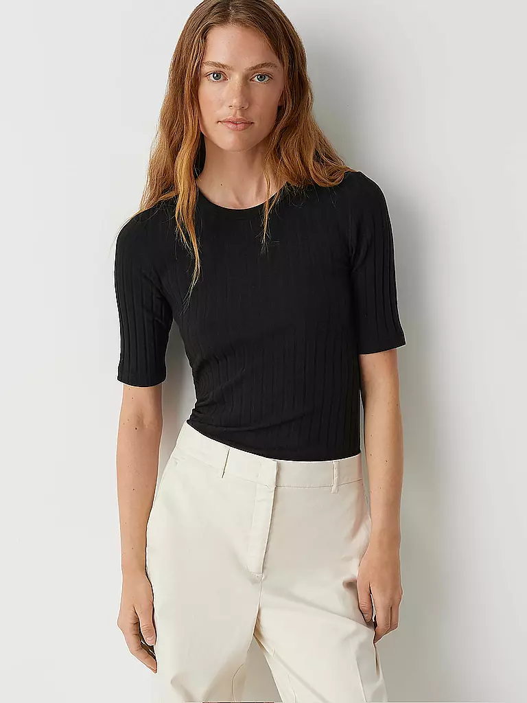 OPUS | T-Shirt SAVKA | Nero