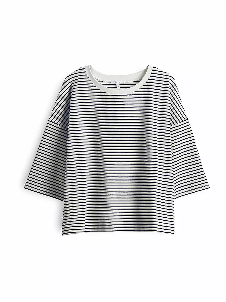 OPUS | T-Shirt SEIFEN PREPPY  | Blu scuro