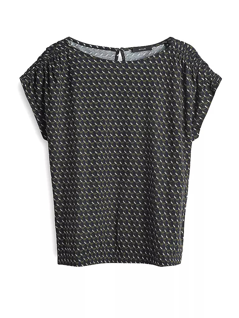 OPUS | T-shirt SEKADI MINIMAL | Blu scuro