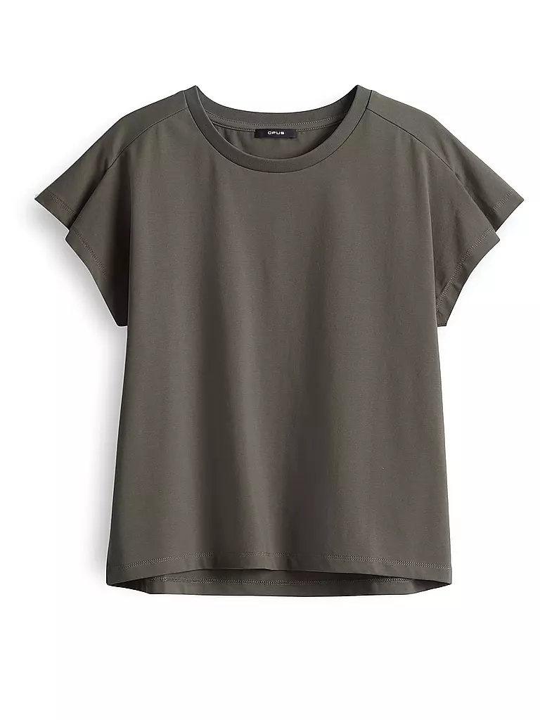 OPUS | T-shirt SEKUNDI | Oliva