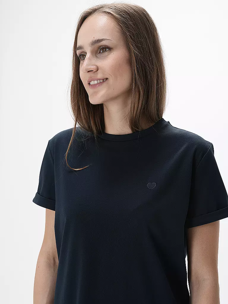 OPUS | T-Shirt SERZ | Blu scuro