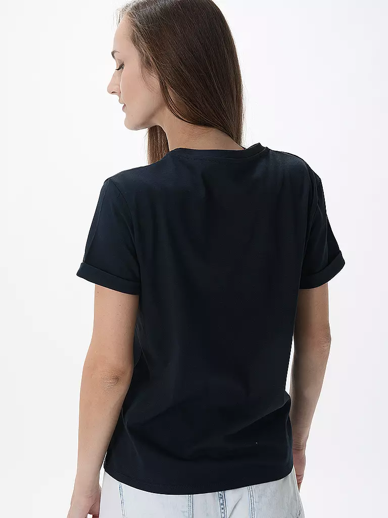 OPUS | T-Shirt SERZ | Blu scuro