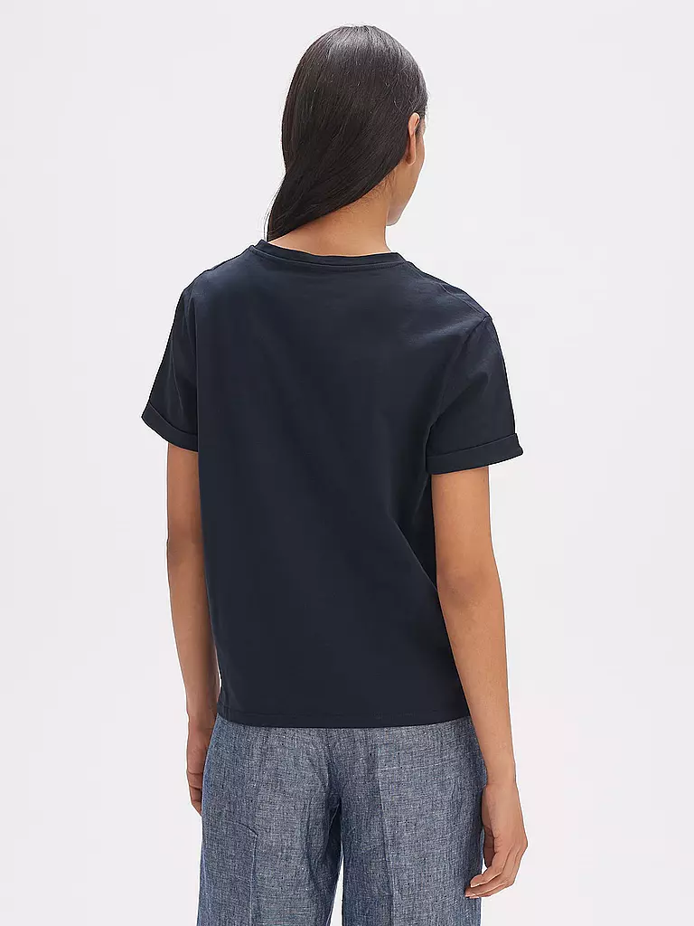 OPUS | T-Shirt SERZ | Blu scuro