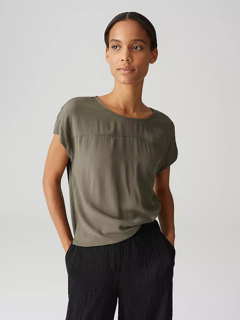 OPUS | T-Shirt SESONNE | Oliva
