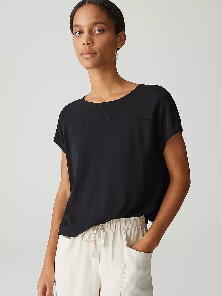 OPUS | T-shirt SESONNE | Nero