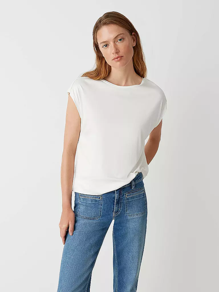 OPUS | T-shirt SESTERN | Crema