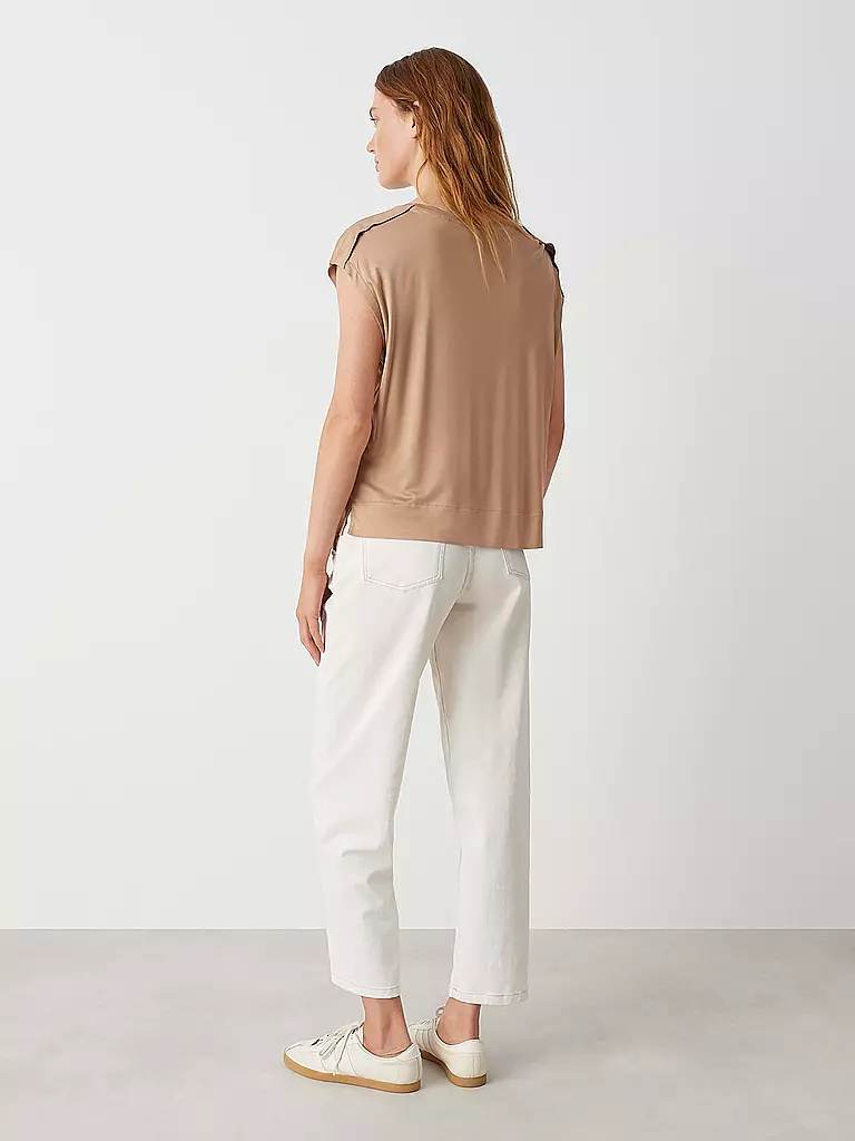 OPUS | T-shirt SESTERN | Cammello
