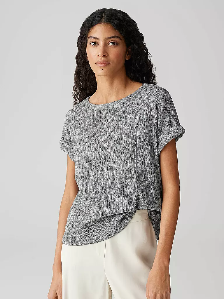 OPUS | T-shirt SIEKO | Blu scuro