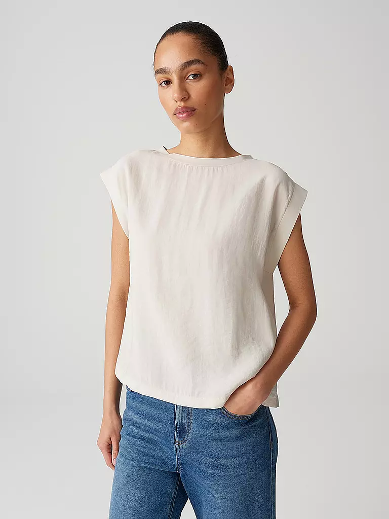 OPUS | T-Shirt SILKISI | Beige