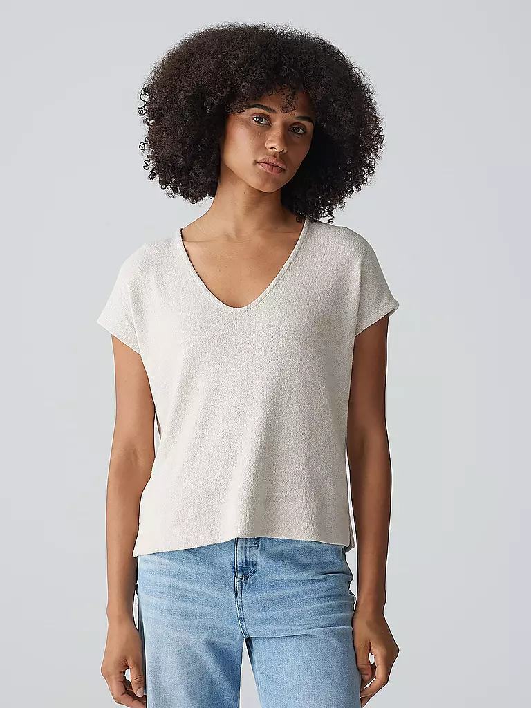 OPUS | T-Shirt SIRUKUS | Crema