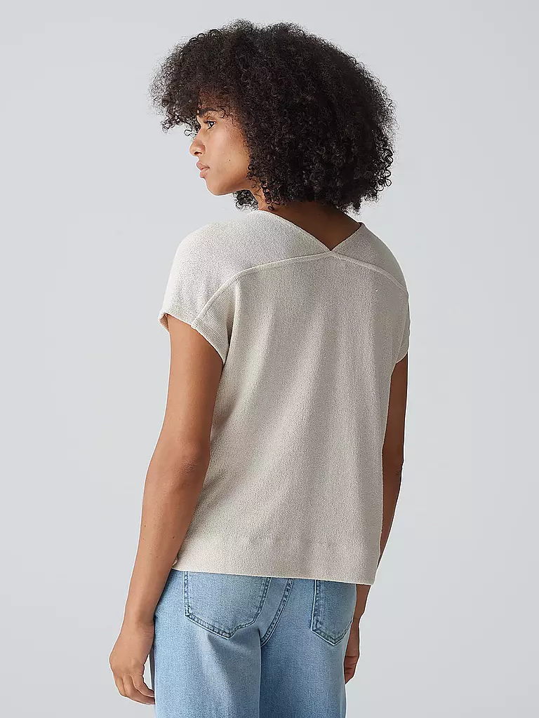 OPUS | T-Shirt SIRUKUS | Crema