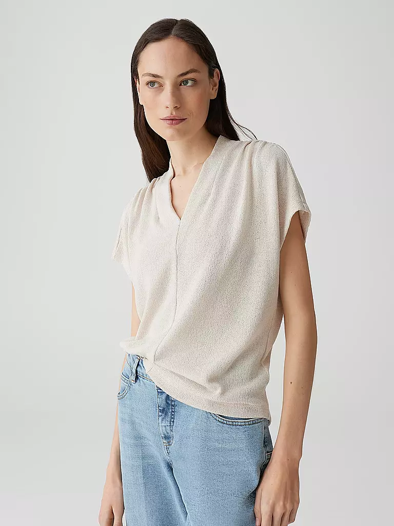 OPUS | T-shirt SOFRANKA | Crema
