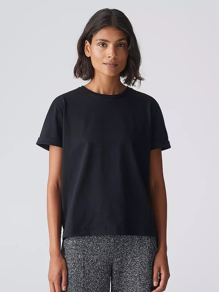 OPUS | T-shirt SONZI | Nero