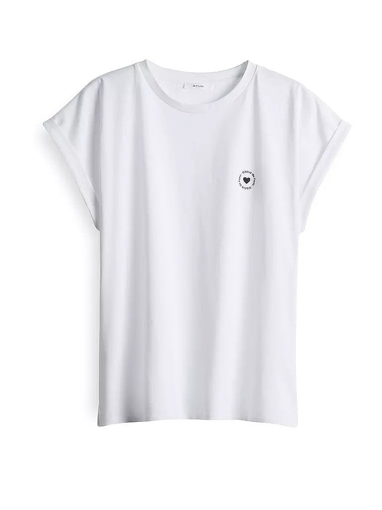 OPUS | T-Shirt SPARIS | Bianco