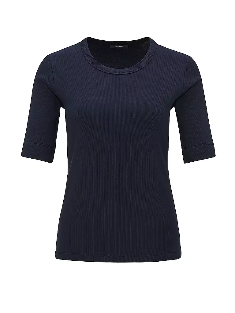 OPUS | T-Shirt SUSTAFA | Blu