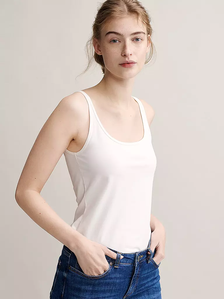 OPUS | Top basic "Daily A" | Bianco
