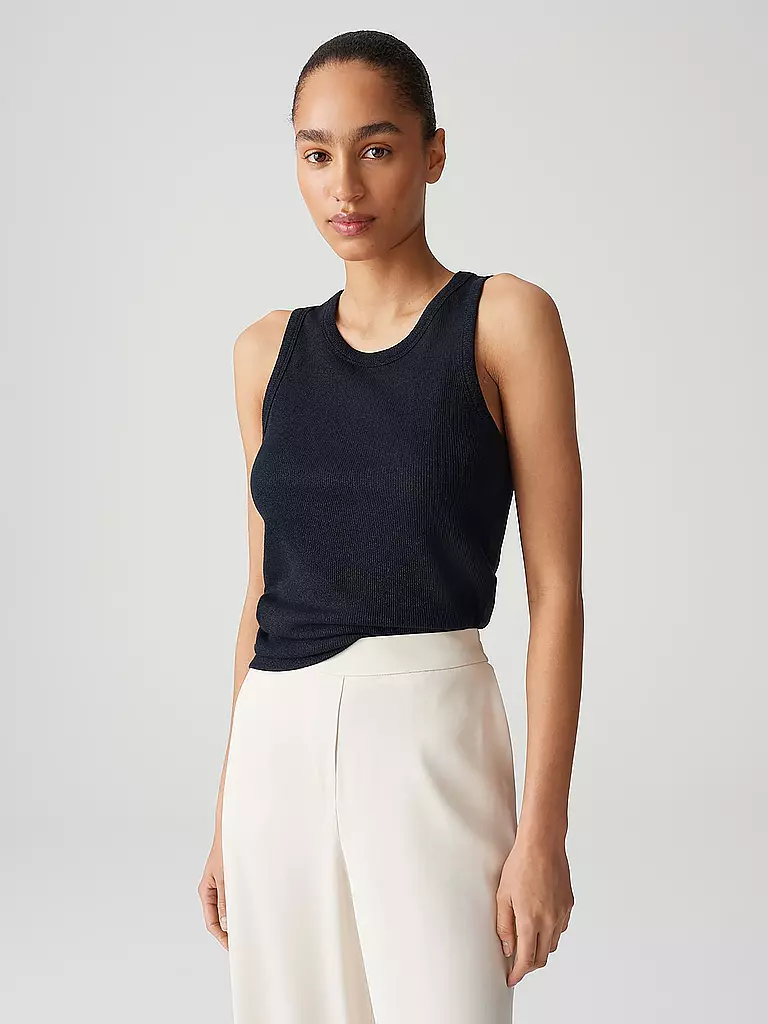 OPUS | Top ILESSO SPARKLE | Blu scuro