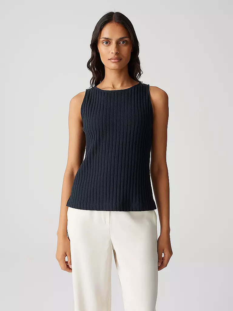 OPUS | Top IPOMA SLIT | Blu scuro
