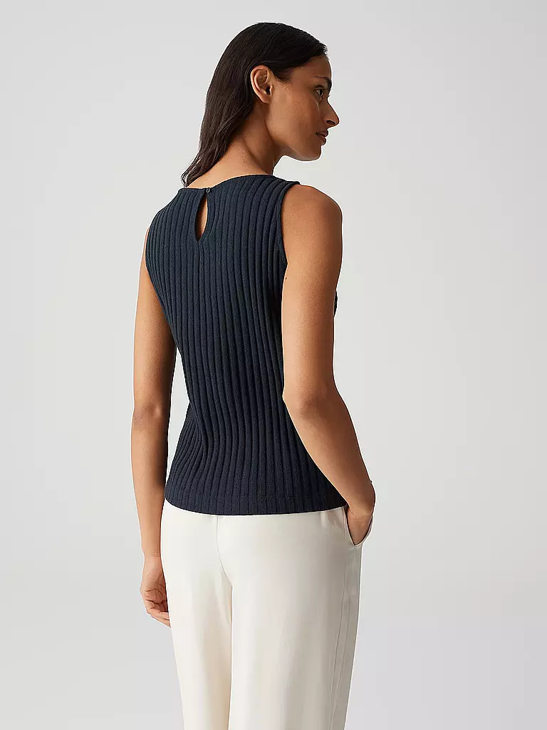 OPUS | Top IPOMA SLIT | Blu scuro