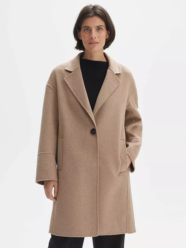OPUS | Wollmantel HATILDE | Cammello
