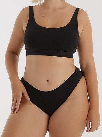 ORGANIC BASICS | Bustier CORE RIB black