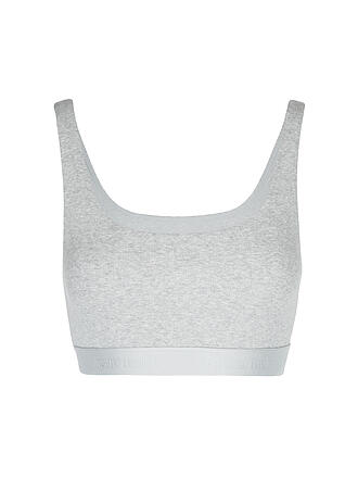ORGANIC BASICS | Bustier CORE RIB grigio melange
