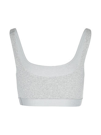 ORGANIC BASICS | Bustier CORE RIB grigio melange