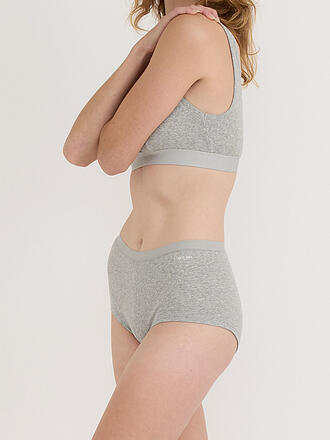 ORGANIC BASICS | Pants CORE RIB grigio melange