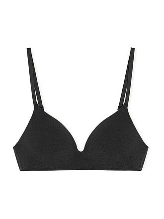 ORGANIC BASICS | Reggiseno senza ferretto WIRELESS PLUNGE BRA black