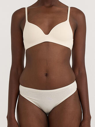 ORGANIC BASICS | Reggiseno senza ferretto WIRELESS PLUNGE BRA soft vanilla