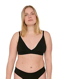 ORGANIC BASICS | Triangle BH gefüttert navy | Nero