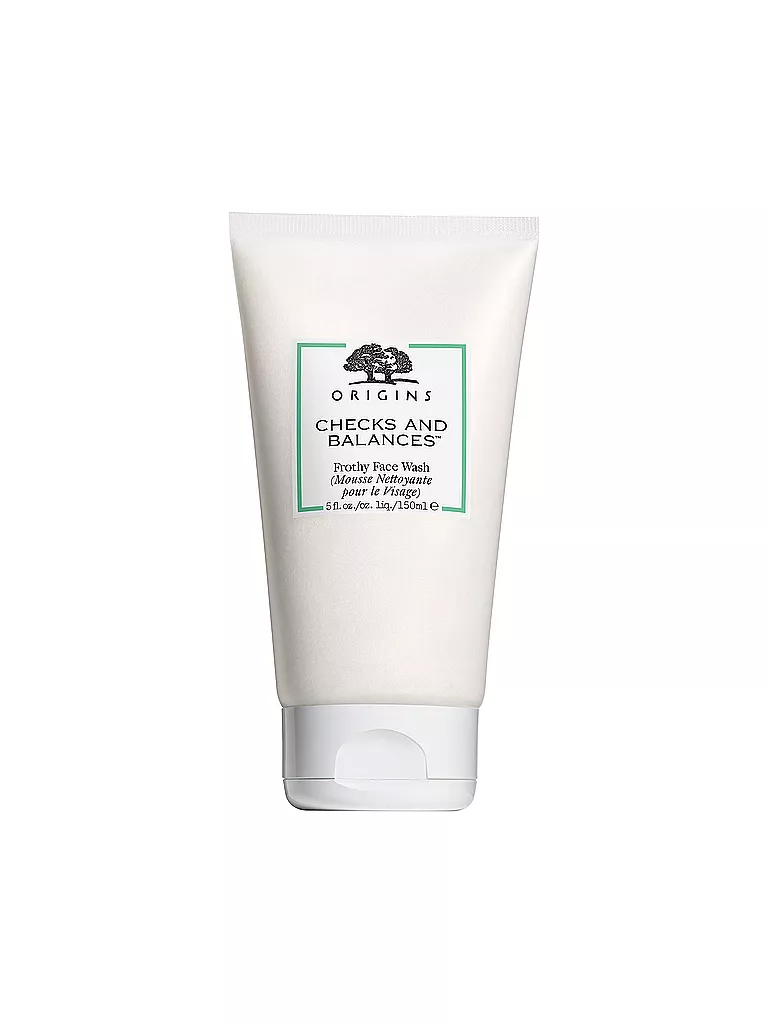 ORIGINS | Checks & Balances Detergente Viso Schiumogeno 150ml | Senza colore