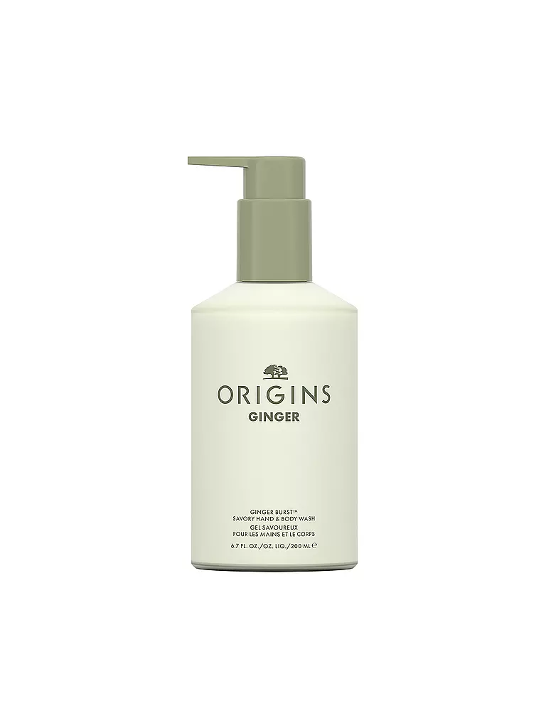ORIGINS | Ginger Burst Detergente Mani e Corpo 200ml | Senza colore
