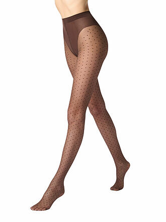 OROBLU | Moda calza PLUMETIS 30 moka