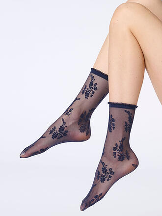OROBLU | Calzini velati ETHEREAL blu navy 5