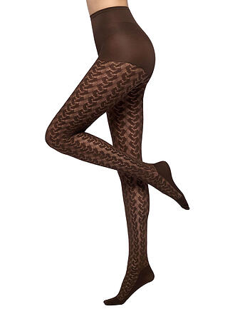 OROBLU | Collant moda 40 DEN cioccolato 3