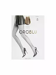 OROBLU | Collant a rete "Tricot" (sabble) | Beige