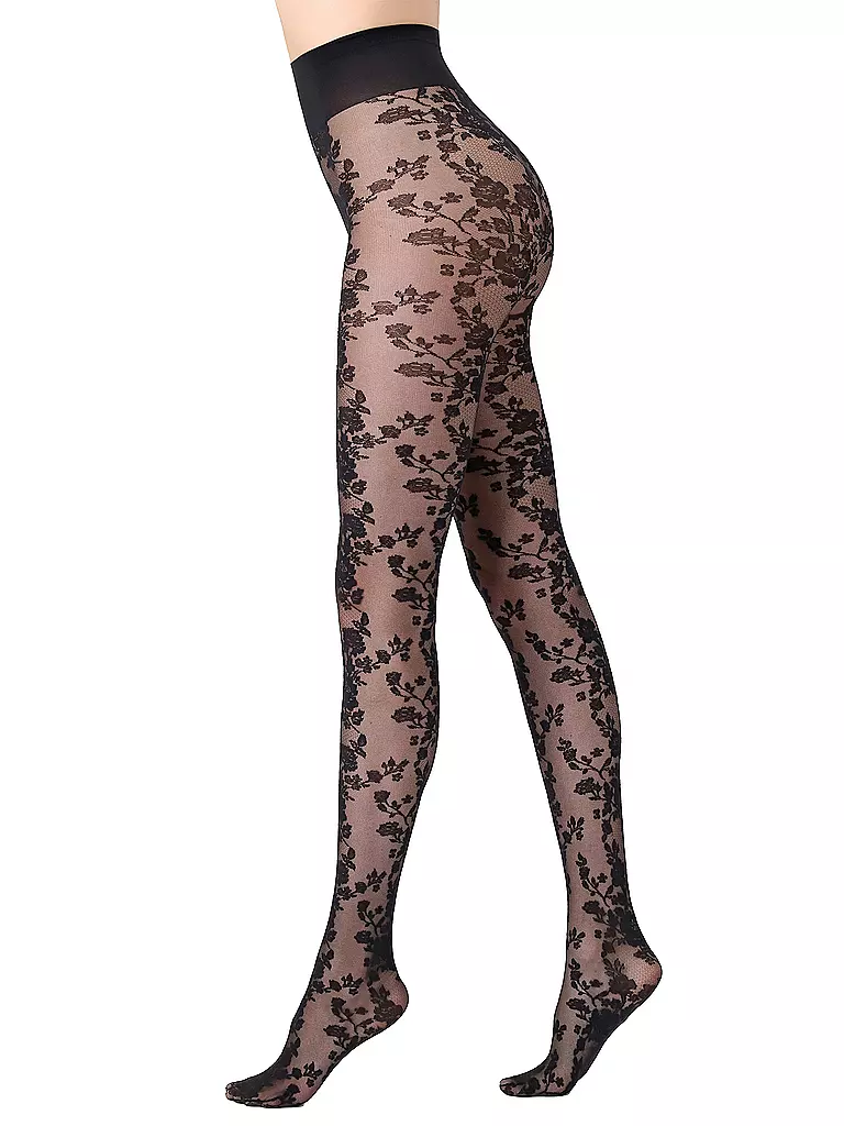 OROBLU | Collant alla moda CLASSY LACE nero | Nero