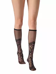 OROBLU | Kniestrümpfe SEDUCTIVE LACE 20 neri | Nero