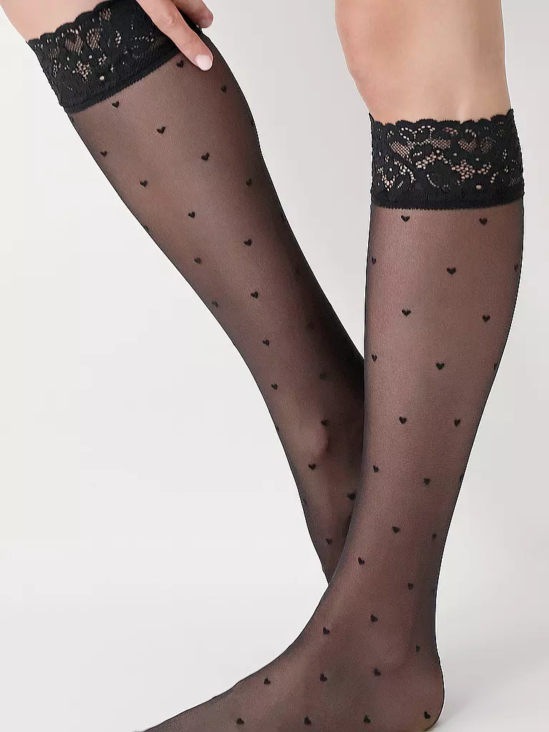 OROBLU | Kniestrümpfe SWEETIE neri | Nero