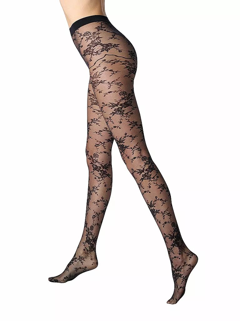 OROBLU | Moda calza SEDUCTIVE LACE 20 black | Nero