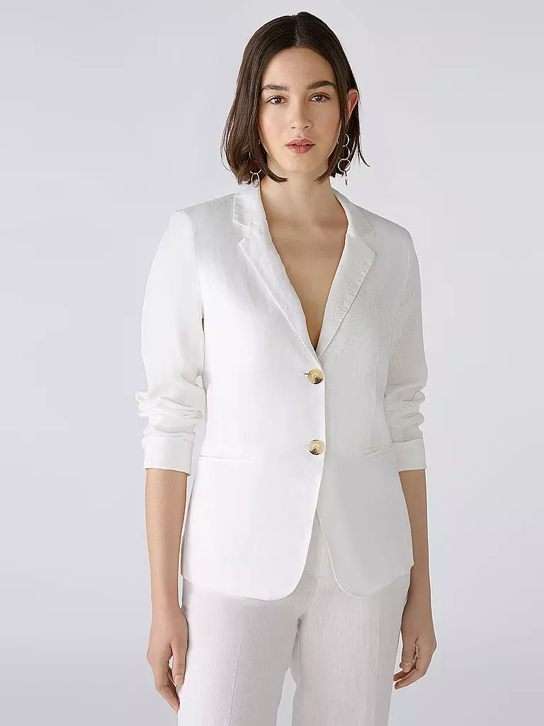 OUÍ | Blazer | Bianco
