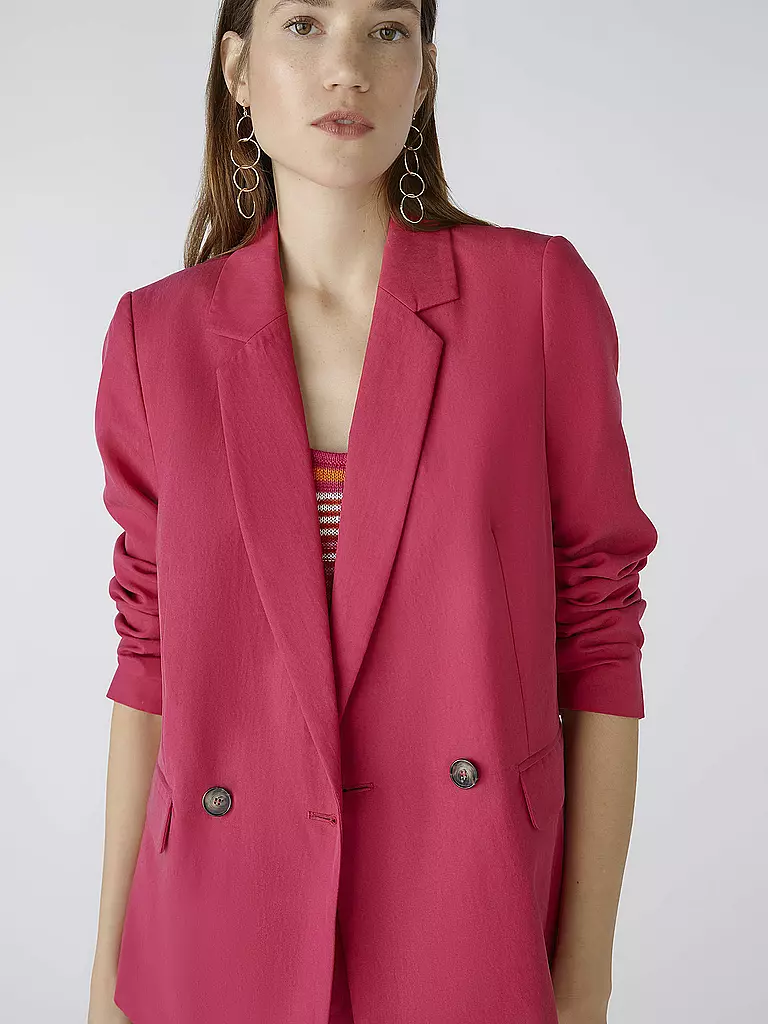 OUÍ | Blazer | Fucsia