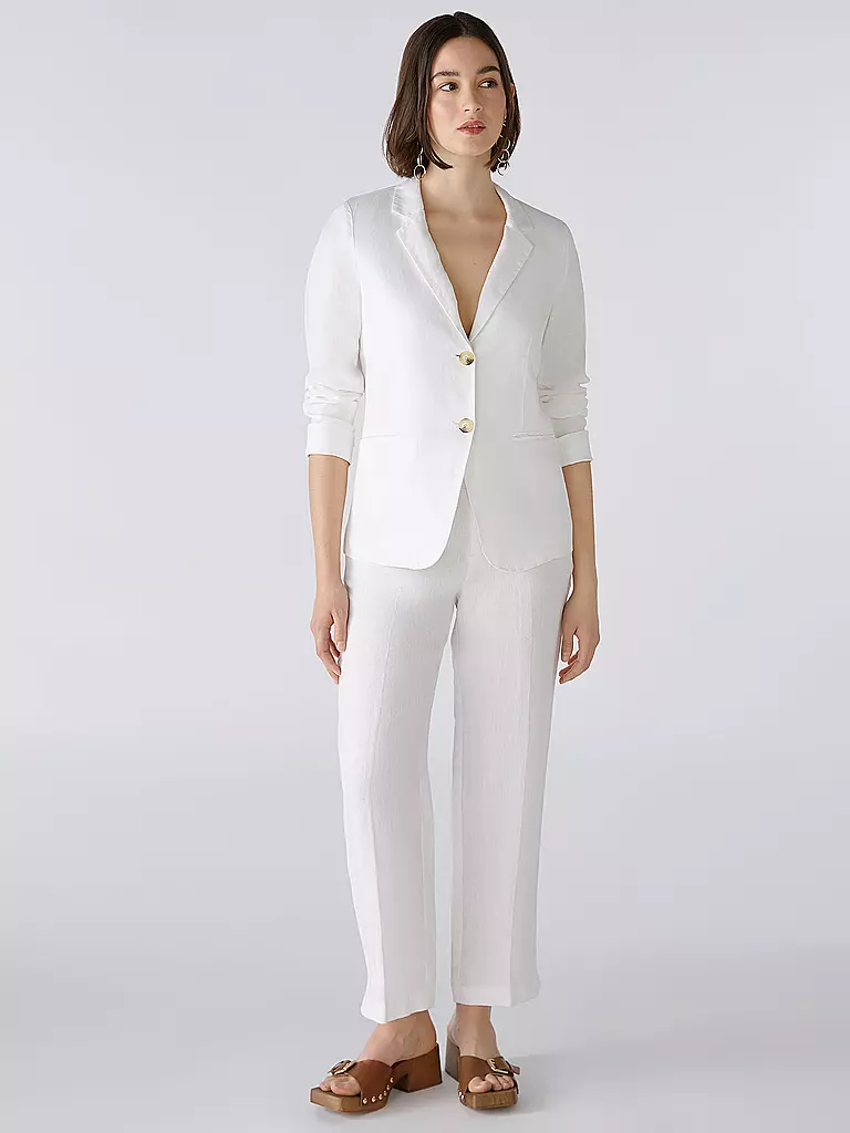 OUÍ | Blazer | Bianco