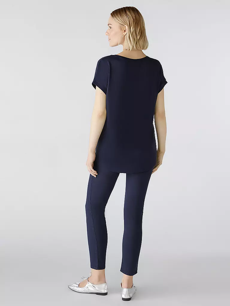 OUÍ | Blusa-camicia | Blu scuro