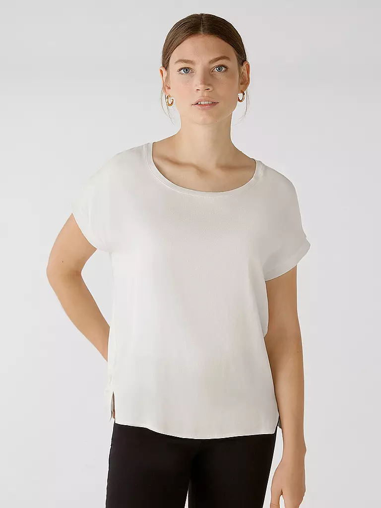 OUÍ | Blusa-camicia | Bianco