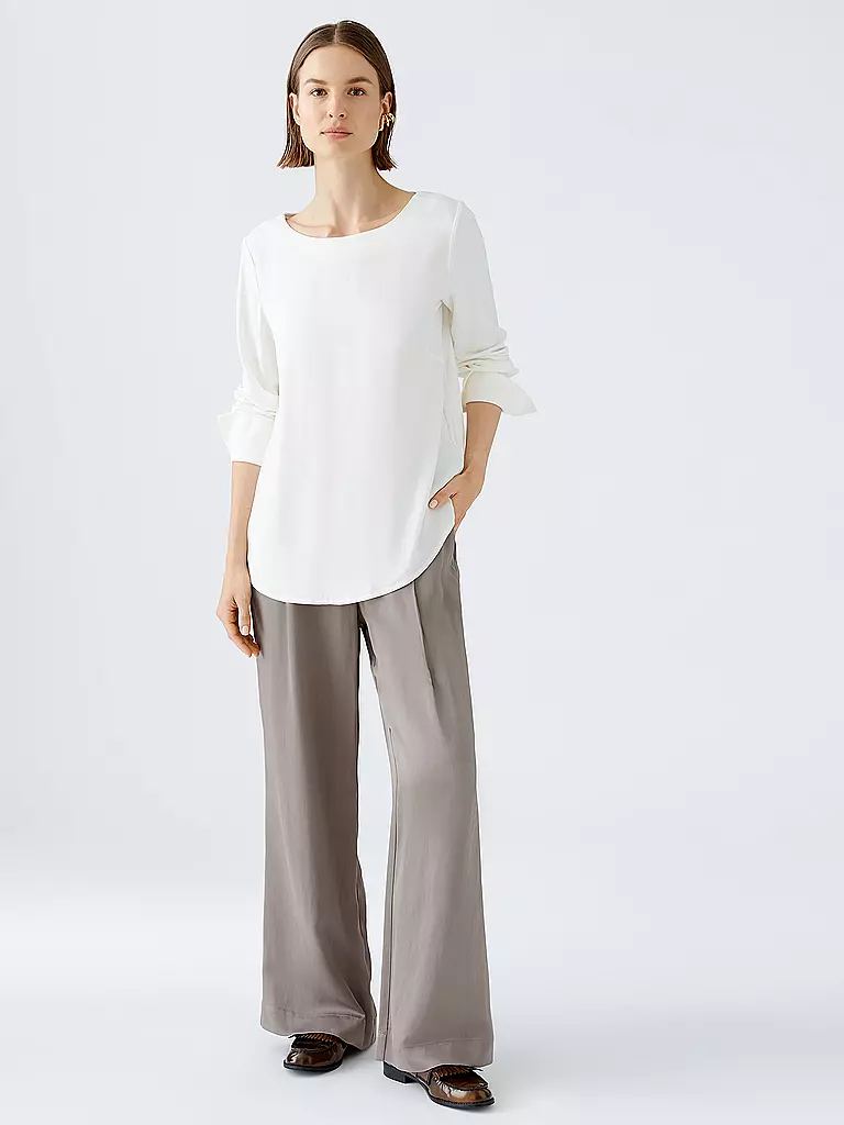 OUÍ | Blusenshirt | Bianco